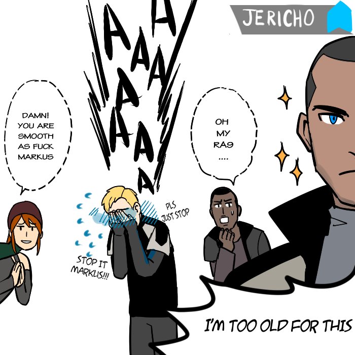 UltraCat7724's tweet image. Here we go again. Lame content by me.
#DetroitBecomeHuman #Connor #Markus #Simon #MarkusSimon #Jericho