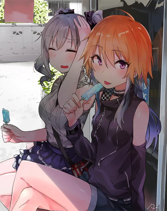 日陰あすらん
#神崎蘭子
#二宮飛鳥 