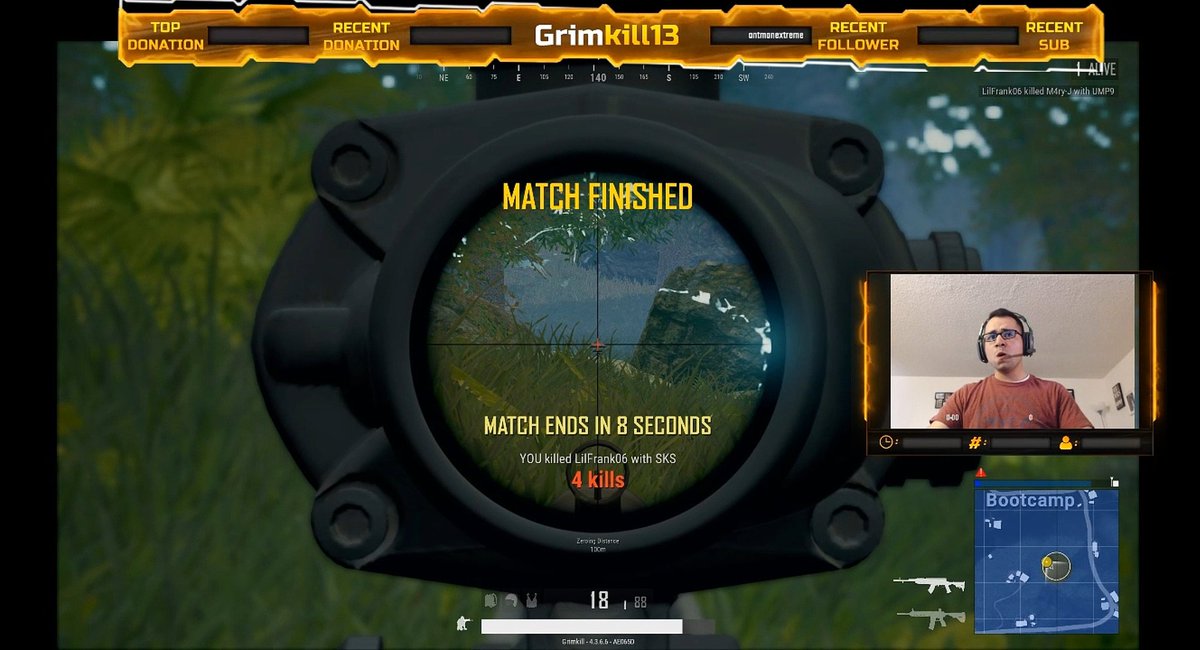 grimkillstream's tweet image. Tonight's first dinner🍗🍗🍗🍗
#pubg 
#twitch #twitchstreamer