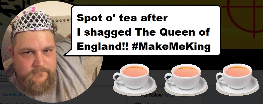 BlackwellTeeVee's tweet photo. @OobEzeRkoO I'll just leave this here... #MakeMeKing https://t.co/5V6JloF5xQ