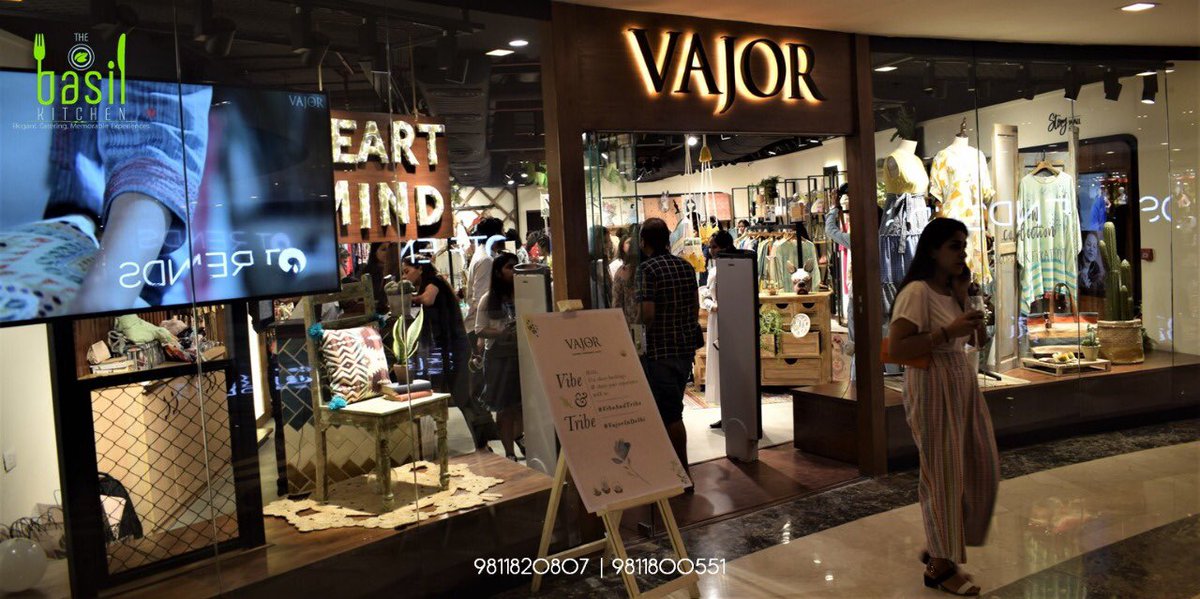 shailendrarahul's tweet photo. #Vajor #store #launch #Ambience #mall #thebasilkitchen https://t.co/vfCTvzYvDV