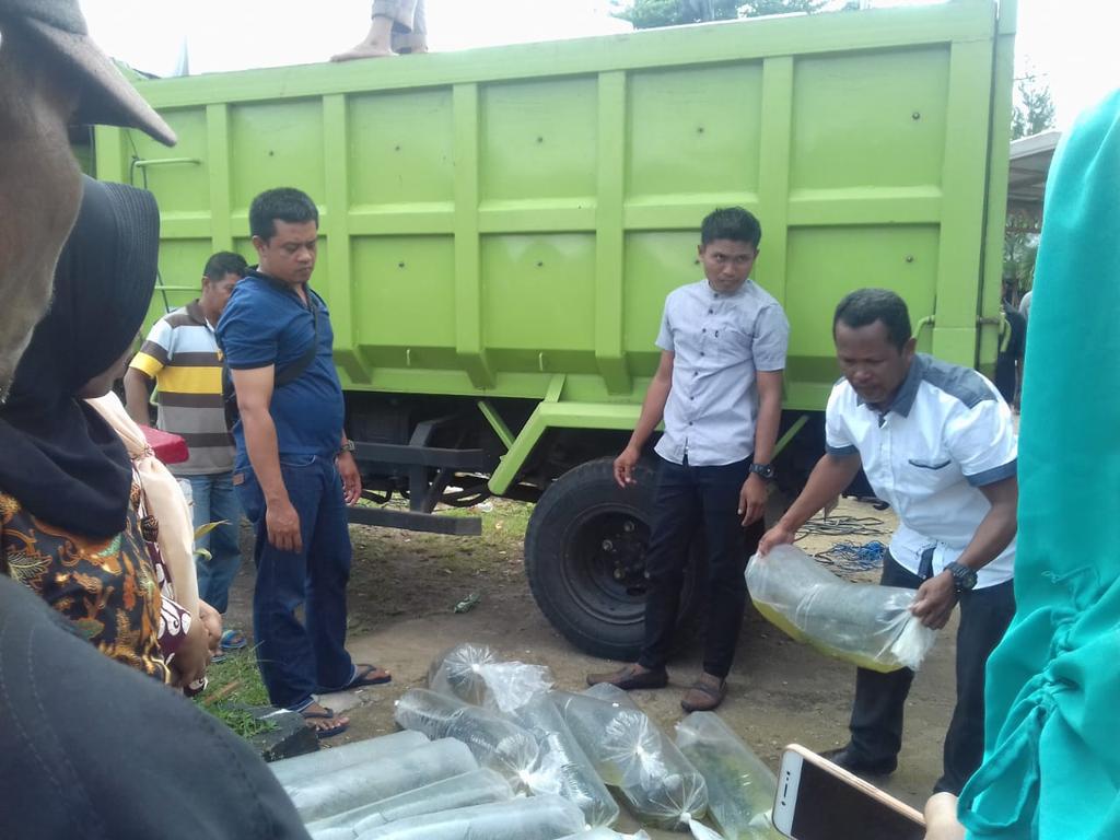 DJPB_TATELU's tweet photo. Pnyerhn Bantuan Benih Nila 250000 ek 5 Klp Gorontalo Utara @susipudjiastuti @BudidayaKKP @s_soebjakto @Fernando_bbl https://t.co/ZRhiPC3aTZ