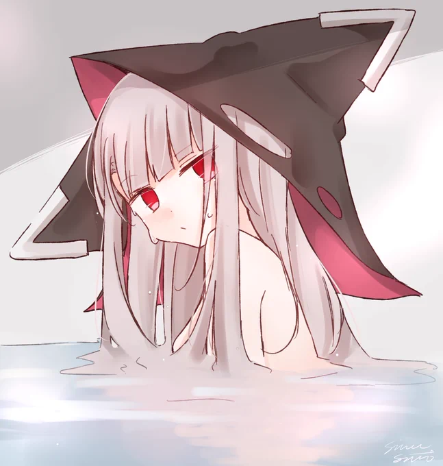 エレbath

お風呂中は帽子取らないとだめだよ

#アズールレーン 