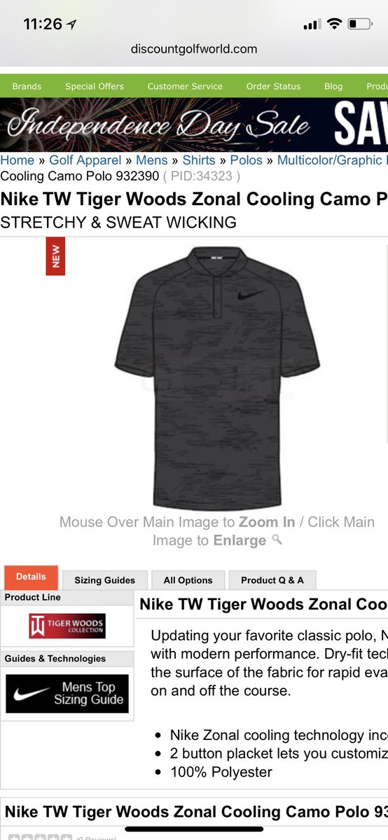 tiger woods camo polo