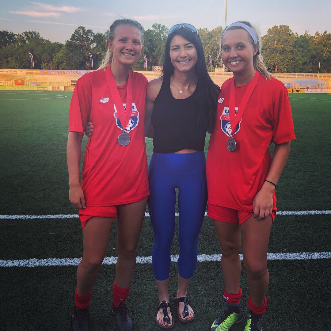 Coachguns's tweet photo. MAC All-Star Game and a lil Mr. Wizards to follow😎⚽️🤘🤙😋 Was such an honor coaching these two amazing ladies throughout the years!  #waos #giovanni #soccerstuds⚽️ @kaylaklipsch @guardado_ashley https://t.co/P8fI8FfyPt
