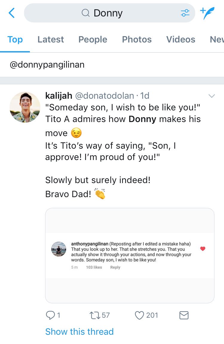 Diba active siya kahapon?Ayan tuloy napagamit ako sa search bar Top results pala itong thread.Salamat sa inyo guys!Top results ngayon, ano pa kaya kahapon? 