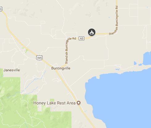 QuakeFactor's tweet image. #HyattFire [final] near Hyatt Ln and Standish Buntingville Rd, east of Janesville (Lassen County) is now 100% contained at 441 acres.