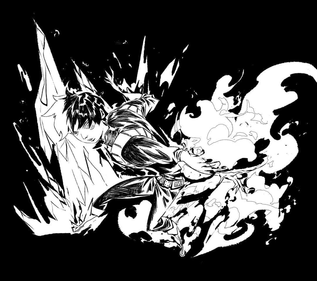 Todoroki #todoroki #todorokishouto #myheroacademia #fanart #doodles #comic #art #instaart #instartist #digitalart #flame #ice #hero