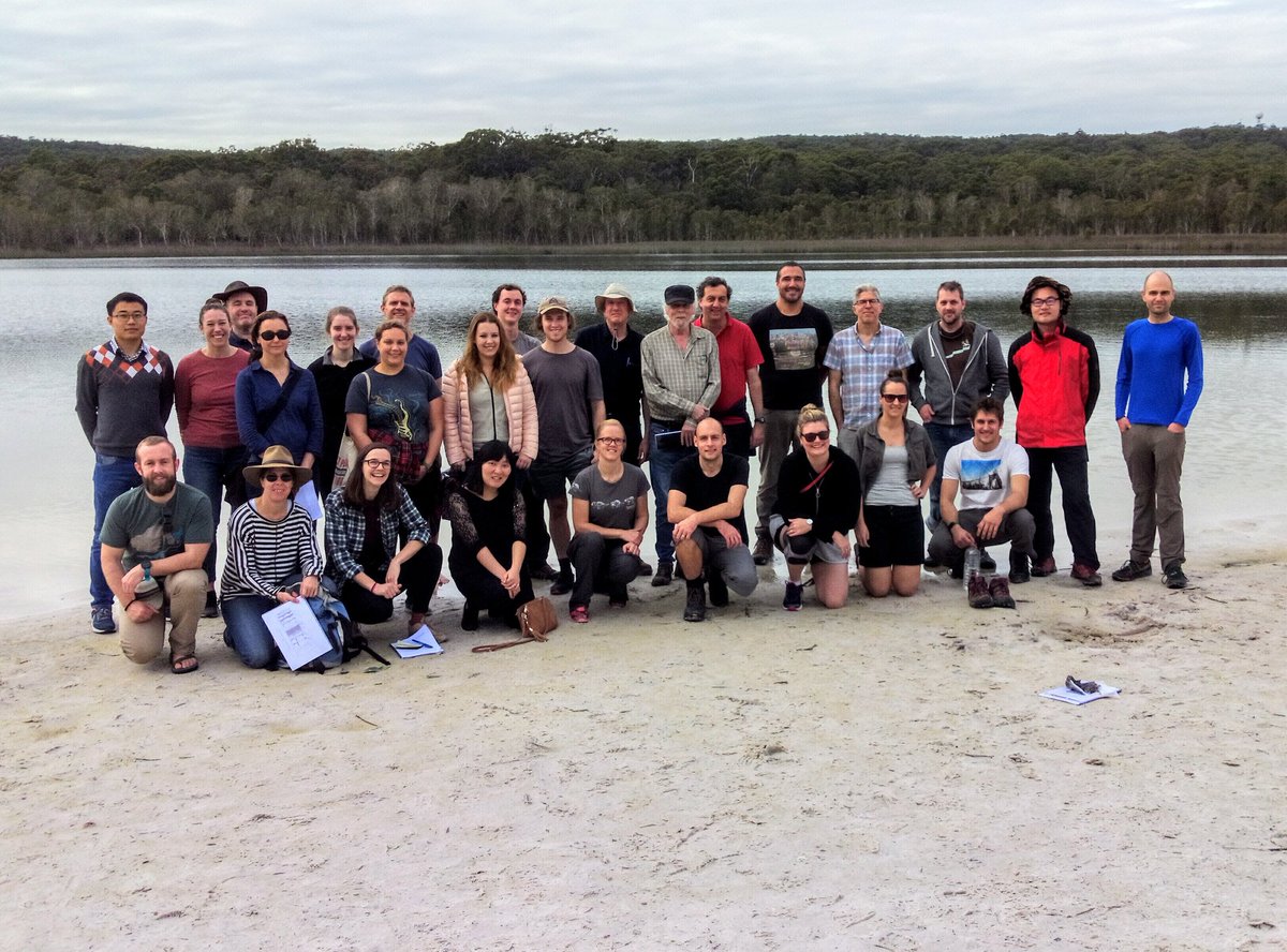 Visiting some of the key #palaeoclimate sites of NSI was a fantastic way finish to a productive SHeMax workshop. Thanks @jamesshul1, @LyndaPetherick and Dan for all your hard work