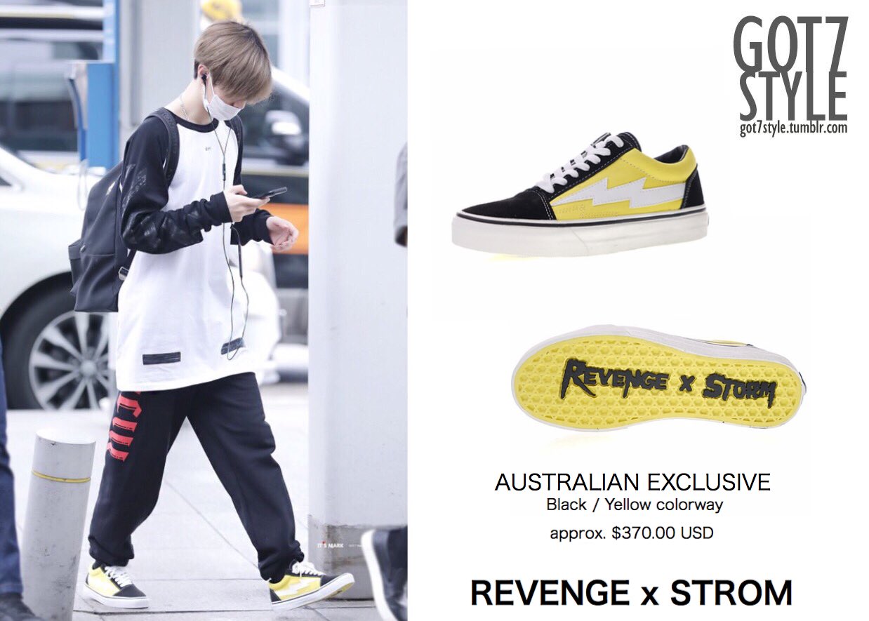 revenge storm yellow black