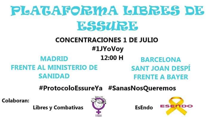 teresaprados77's tweet photo. 🔊 El reloj esta en marcha... Tic, tac... Mañana #1JYoVoy se acabó callar... Ahora nos toca gritar x el daño causado!!
@LibrsyCombativs
@DonesCCOOCat
@MareaBlancaCAT
@peldretciutat
@DonesCCOOCat
@MDDONESCAT
@rosacortesdom
@sanidadgob
@IzquierdaRevAnd
@BayerEspana
@harofe64 https://t.co/hoRU2GtGVm