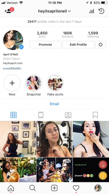 I’m kind of entertained that my latest three Instagram posts make it look like I’m shrinking ? https://t