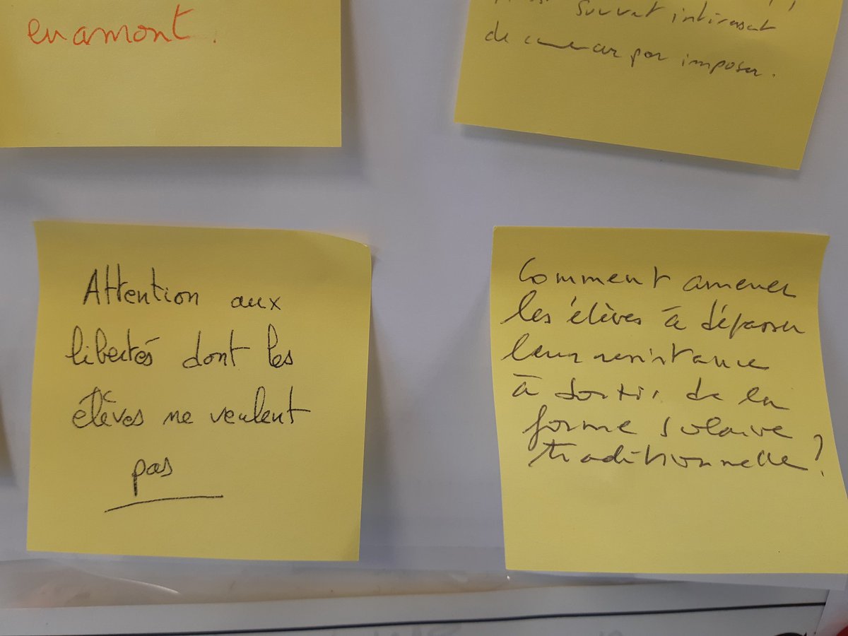 CMorzadec's tweet photo. Bilan de l'atelier #conseilcoop de la matinée 

Journée #FESPI_ICEM 2D https://t.co/VEvaFxGq4C