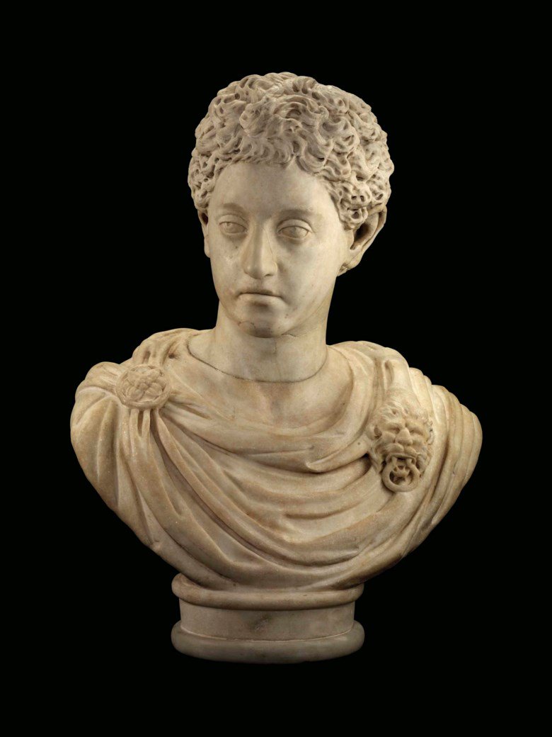 Sarah404BC's tweet image. Marble Bust of the #Roman Emperor #Commodus. Video #Christie’s Sale 3rd July 

christies.com/features/5-min…