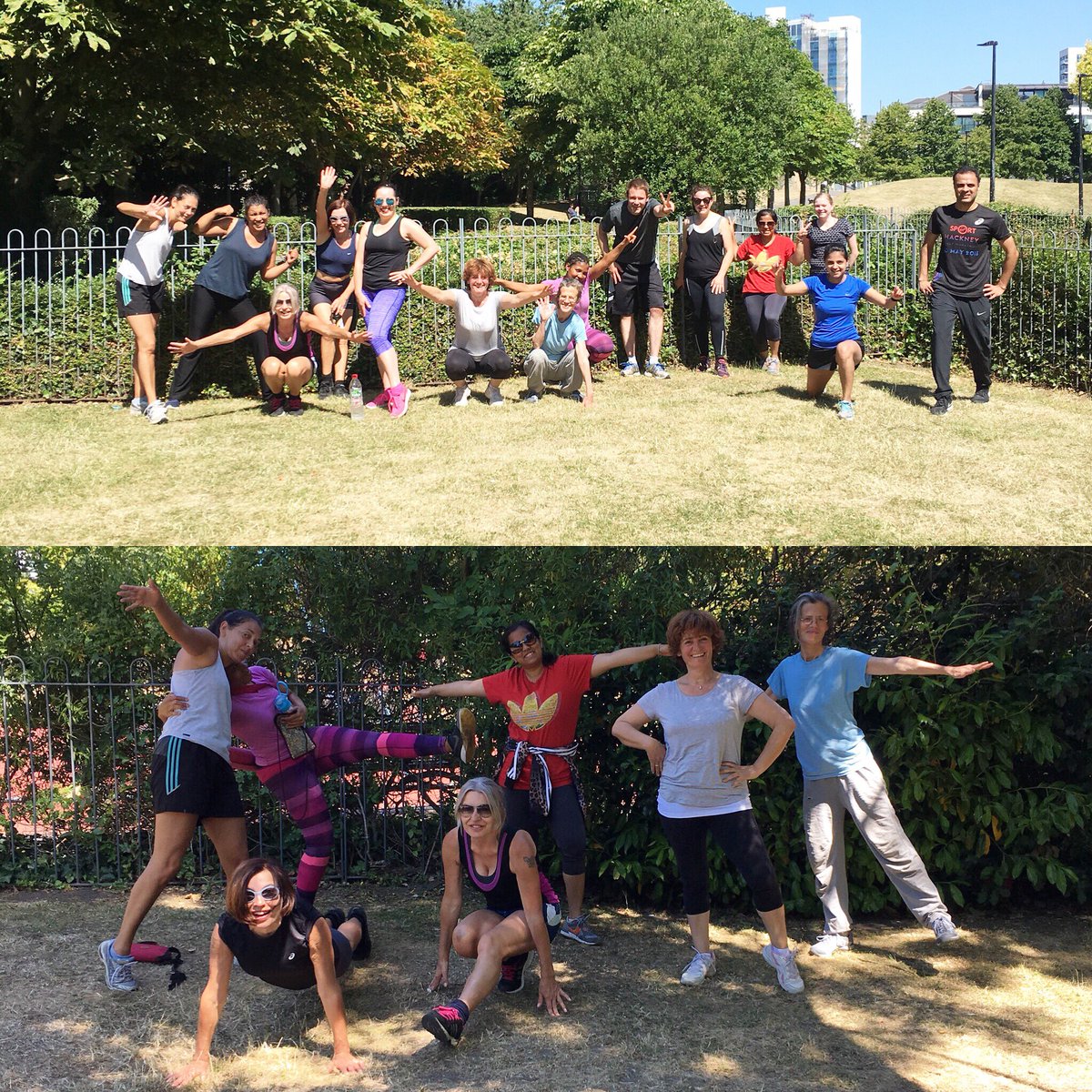 I’m baaaack! So happy to be training the #Limehouse <a href="/OurParksUK/">Our Parks</a> crew again 😀🏋🏻‍♂️ #turnuptoneup #madetomove #naturesgym