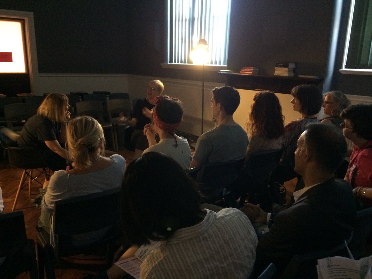 Alice Troughton and Philippa Lowthorpe in conversation in our spotlight stories strand - discussing their respective Dr Who episodes! #connectfilm2018