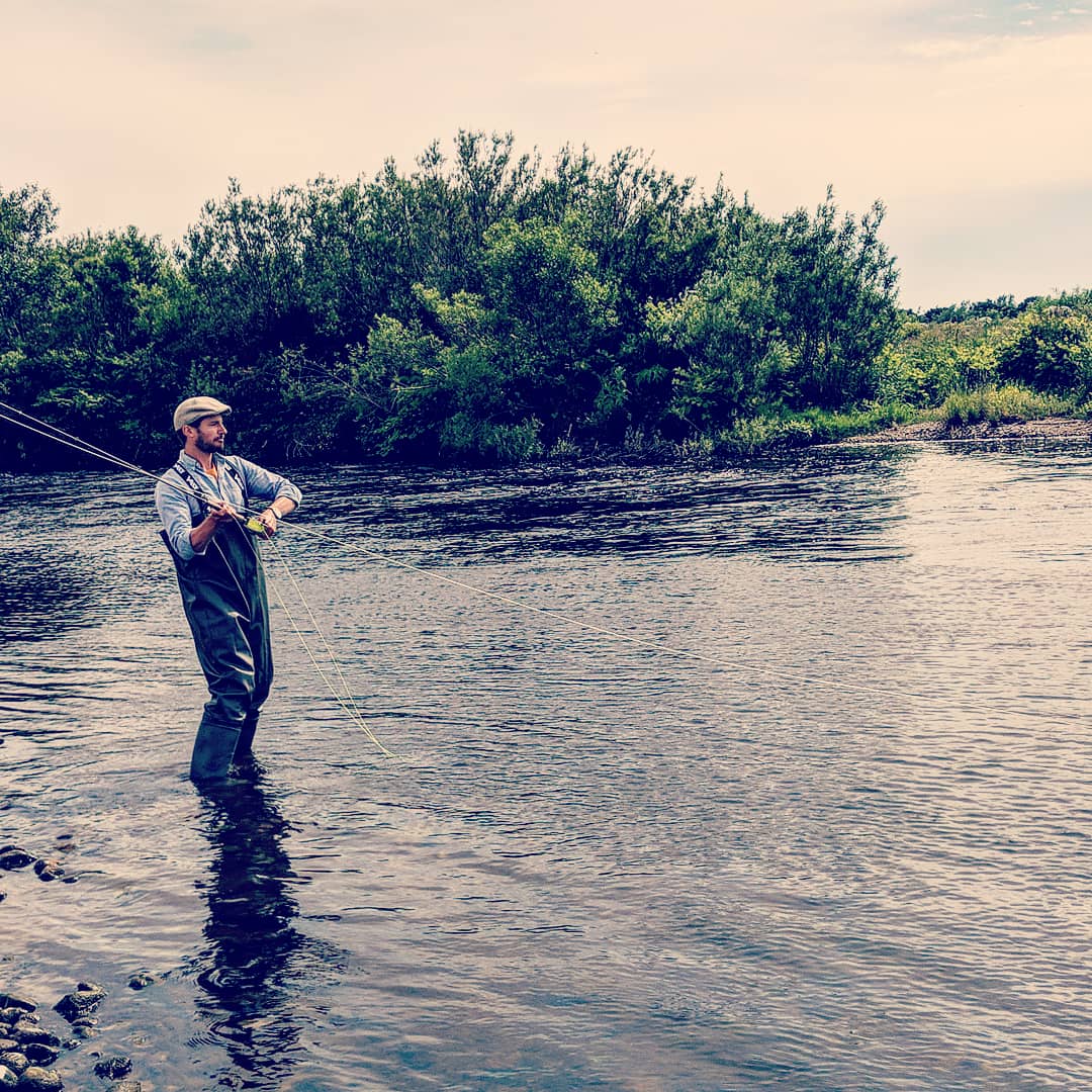 MrRobBell's tweet photo. It was all going so well... #speyside #speycasting #nothingbiting @VisitScotland https://t.co/vfohTSOosz