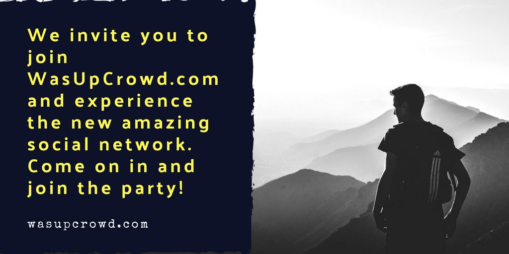 WasUpCrowd's tweet image. WasUpCrowd is one of the brands owned by Next Wave Disruptions which is a technology company dedicated to bring about positive disruptions to the world using smart intelligent technology. #SocialMedia #BetterSocialNetwork #HateFacebook #QuiteFacebook