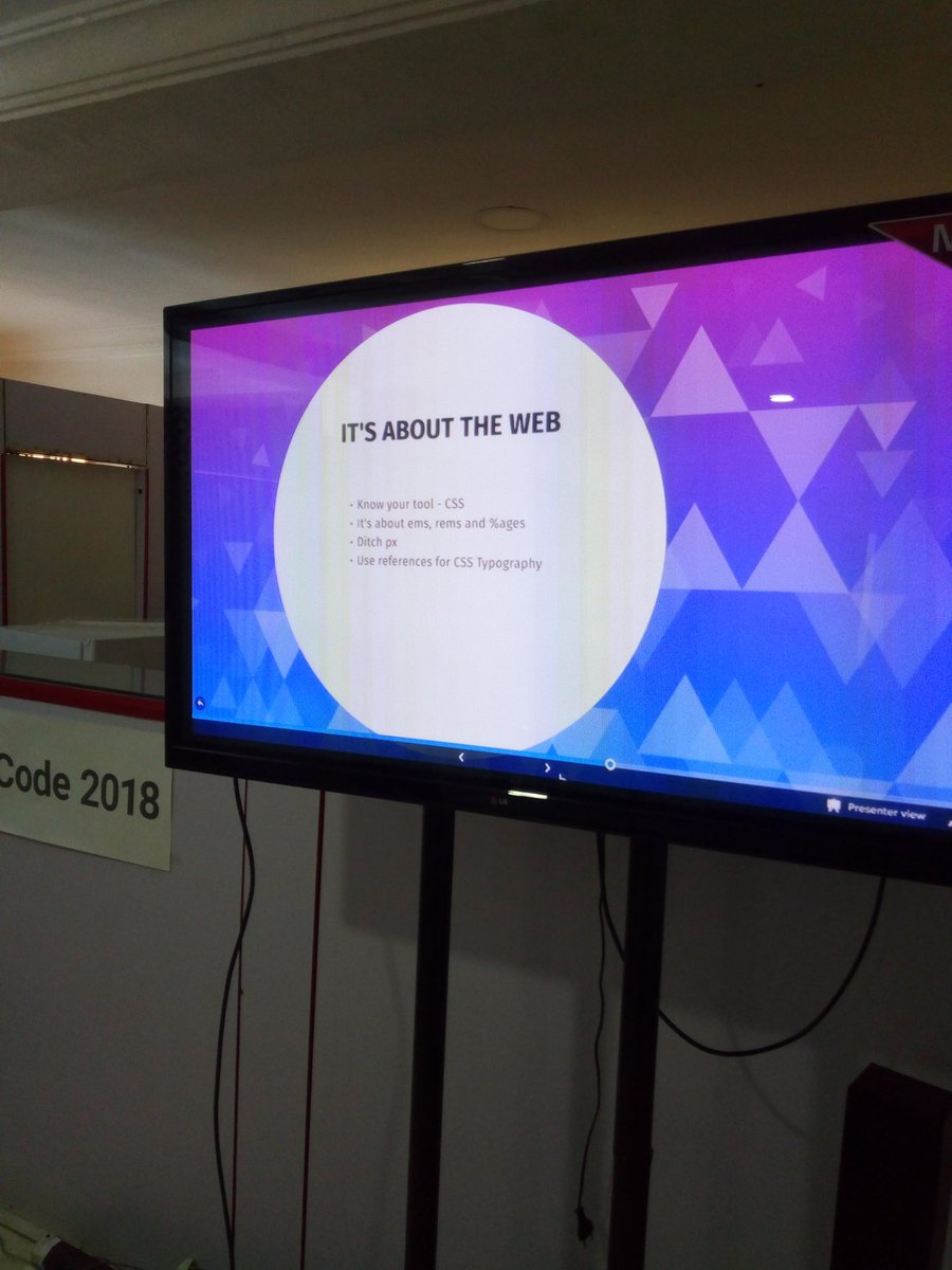 maziCodes's tweet photo. @israelobiagba "ditch px. It's all about ems, rems and %ages"

#ux @uxabuja #meetup
@isocroft @bensrighthand https://t.co/9WKL8bch2f