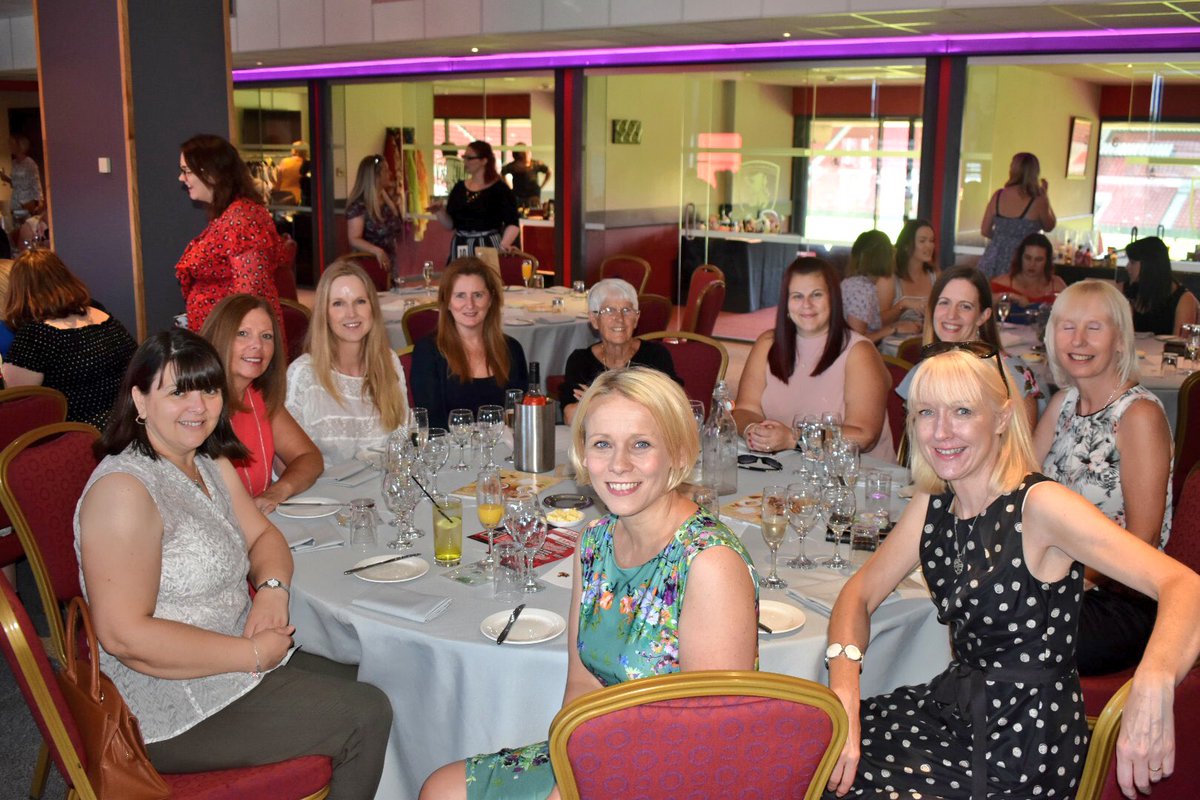 MFCFoundation's tweet photo. The fizz is flowing and our lovely ladies are beginning to take their seats! 🥂

We’d like to take this opportunity to thank everybody in attendance for spending their Saturday with us here at the Riverside! 💃🏼 #FoundationLadiesDay 🔴⚪️ https://t.co/pHauUKFphV