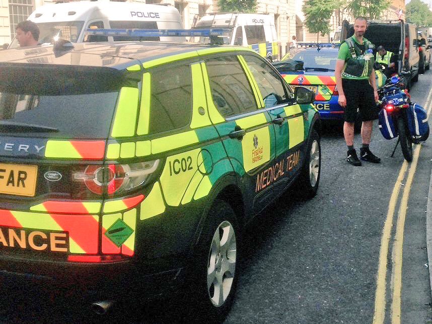 FACLTD's tweet photo. We are providing a full multi - disciplinary team keeping event attendees safe at today’s #NHS70  #march and #rally in central London where tens of thousands are expected #NHS #OurNHS70 #eventpros https://t.co/YCC5kRJtu1