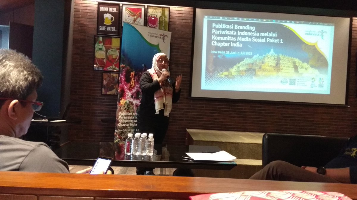 Muja71828394's tweet photo. Wonderful Indonesia.
Saya senang berpartisipasi di " *Launching GenWI India*"
Publikasi Branding
Pariwisata Indonesia melalui
Komunitas Media Sosial Paket 1
Chapter India. 
Venue : Hilton Garden Inn Saket
# Love Indonesia💝
# GenWI 💪✌️ https://t.co/mrgh68lgLX