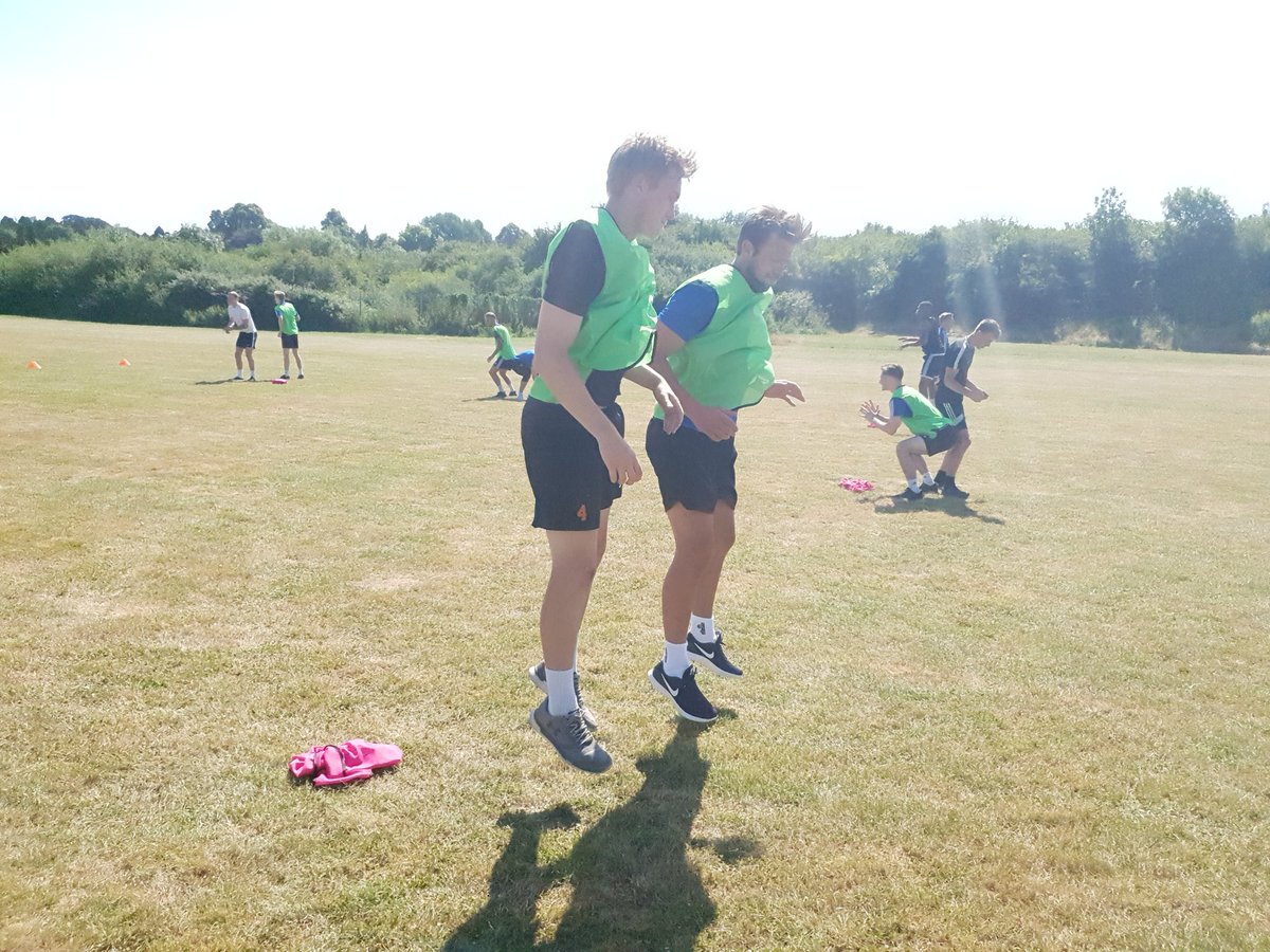 WorcesterCityFc's tweet image. City boys in training again this morning doing more physical work, a thanks to @BishopPerowneCE for the brilliant facilities this summer