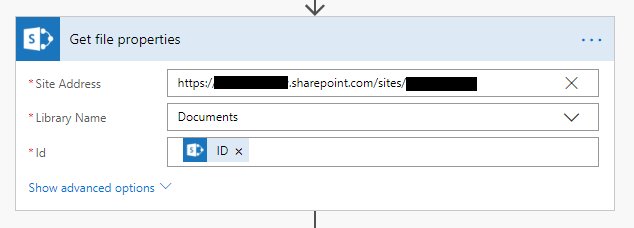 Get file properties Get file properties