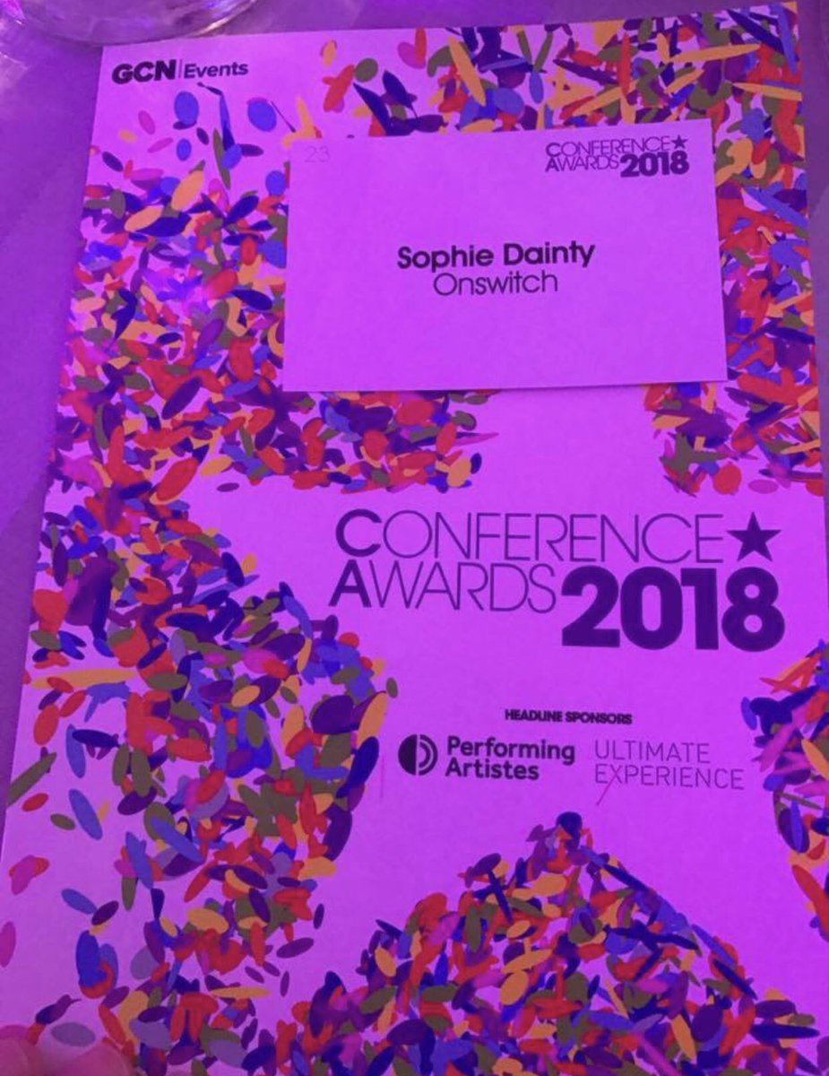 OnswitchLtd's tweet image. Lovely day at #Confawards 
#CxCongress nominated for an award. We sadly didn’t win but what an achievement to get there at all 
Proud day for #TeamOnswitch 
Well done to all the winners see you next year #cx