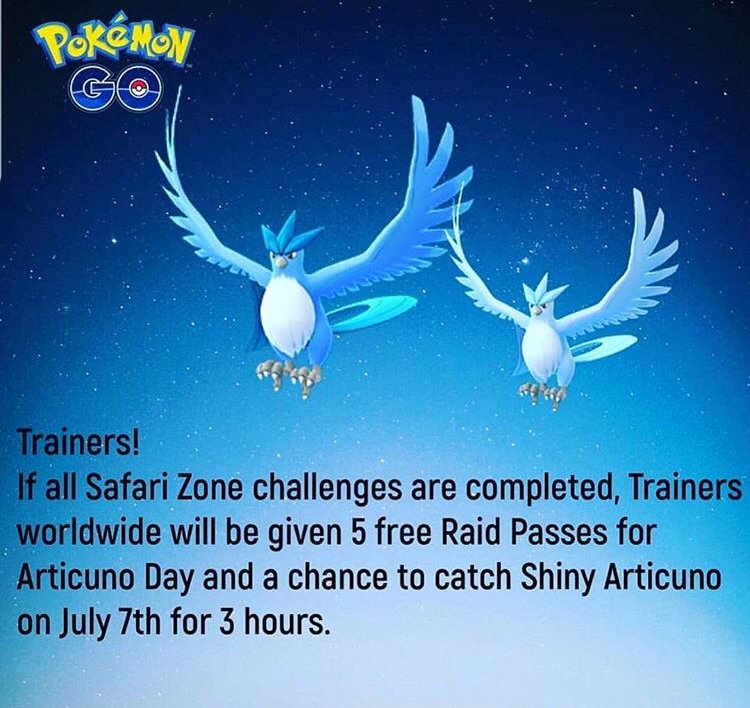 How to Get a Shiny Articuno in Pokemon Go