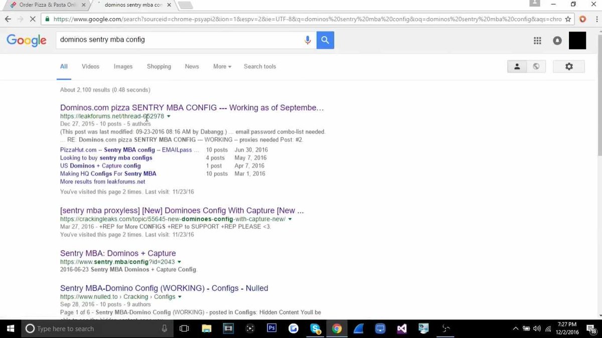 Sentry Mba 2019 Configs - 