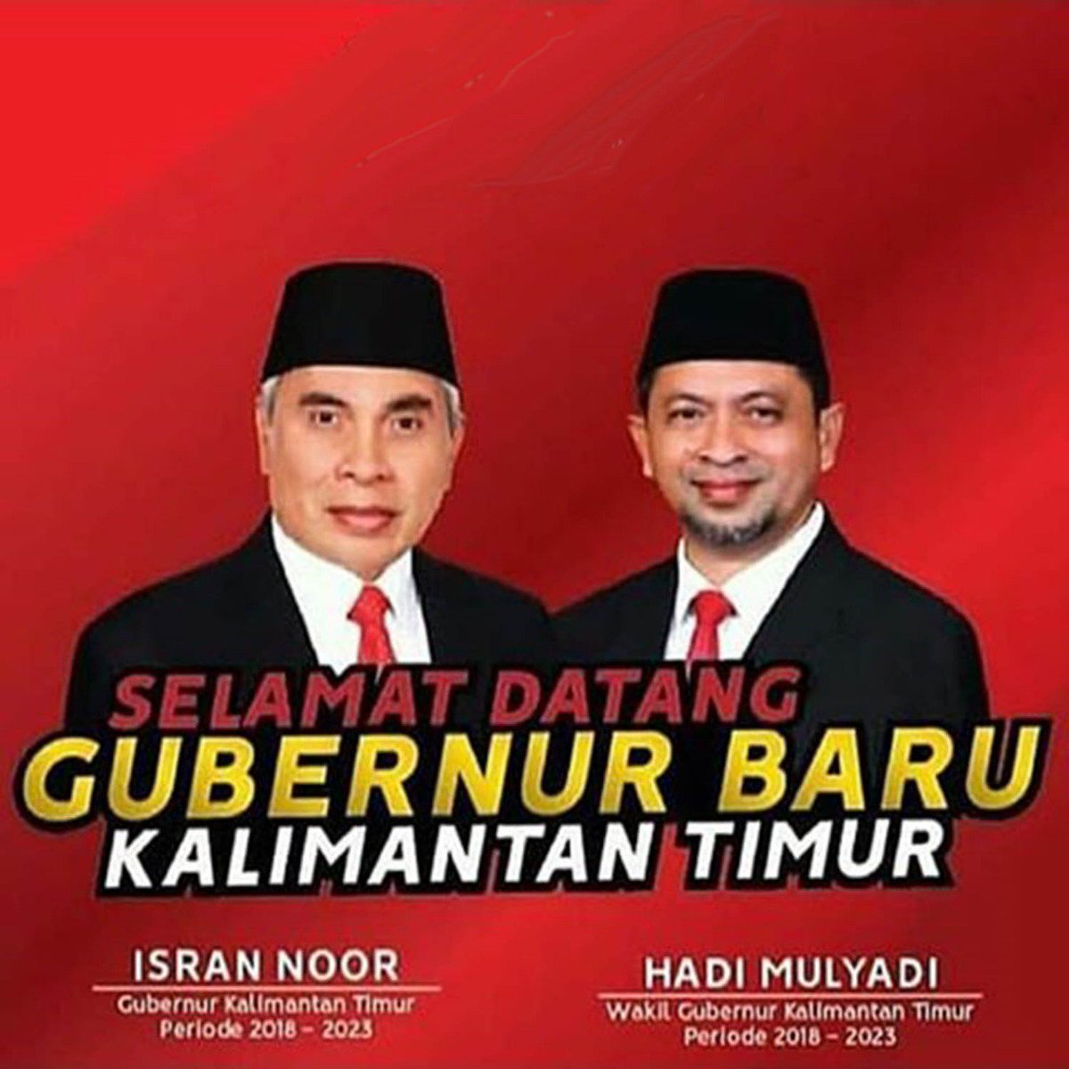 BadarIklima's tweet photo. Gubernur baru bagi Kaltim, IsranHadi adalah orangnya. Selamat terpiluh menjadi Gubernur dan selamat menjalankan tugas sebagai Gubernur Kaltim 
@Gerindra 
#IsranHadiJuara 
#KawalSuaraIsranHadi #SelamatDatangGubernurBaru https://t.co/Ux2nB6DmWO