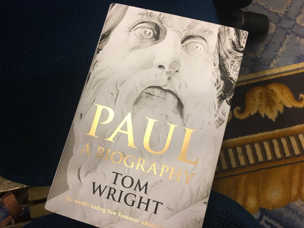 “Unity is ‘easy’ if you don’t care about holiness, and holiness is ‘easy’ if you don’t care about unity. The Apostle Paul pursued both together” #TomWright talking about his wonderful book Paul: a biography.