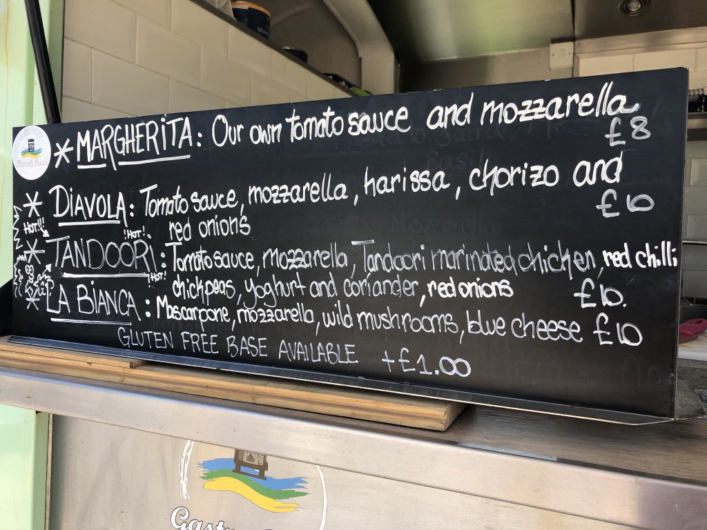 Menus on #beach #pizza