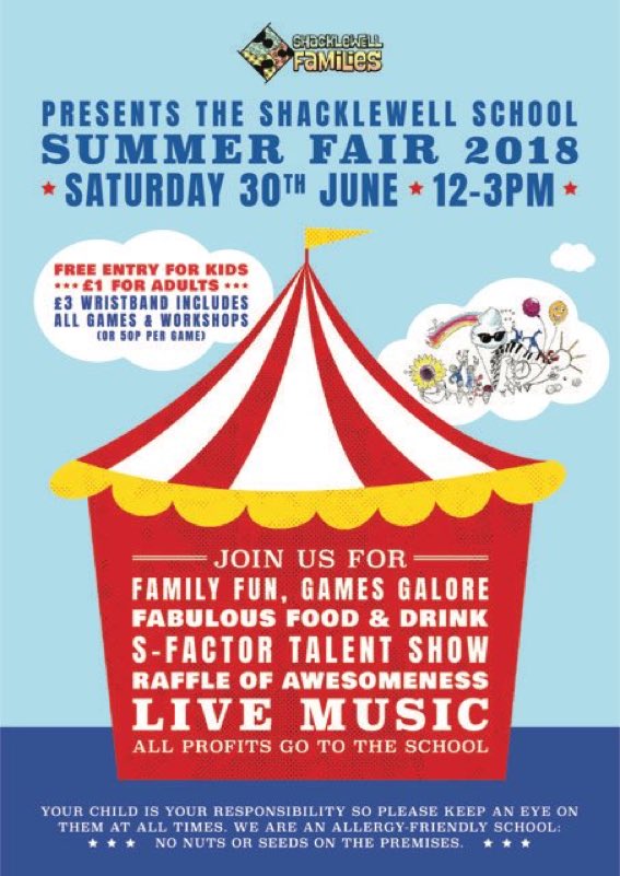 Roll up roll up today’s the day! It’s going to be a whole lot of fun. The sun is shinning, come and cool down with #snowcones #homemadelemonade #bbq #summerfood #internationalfood #summerfete #summer #shacklewellfamilies