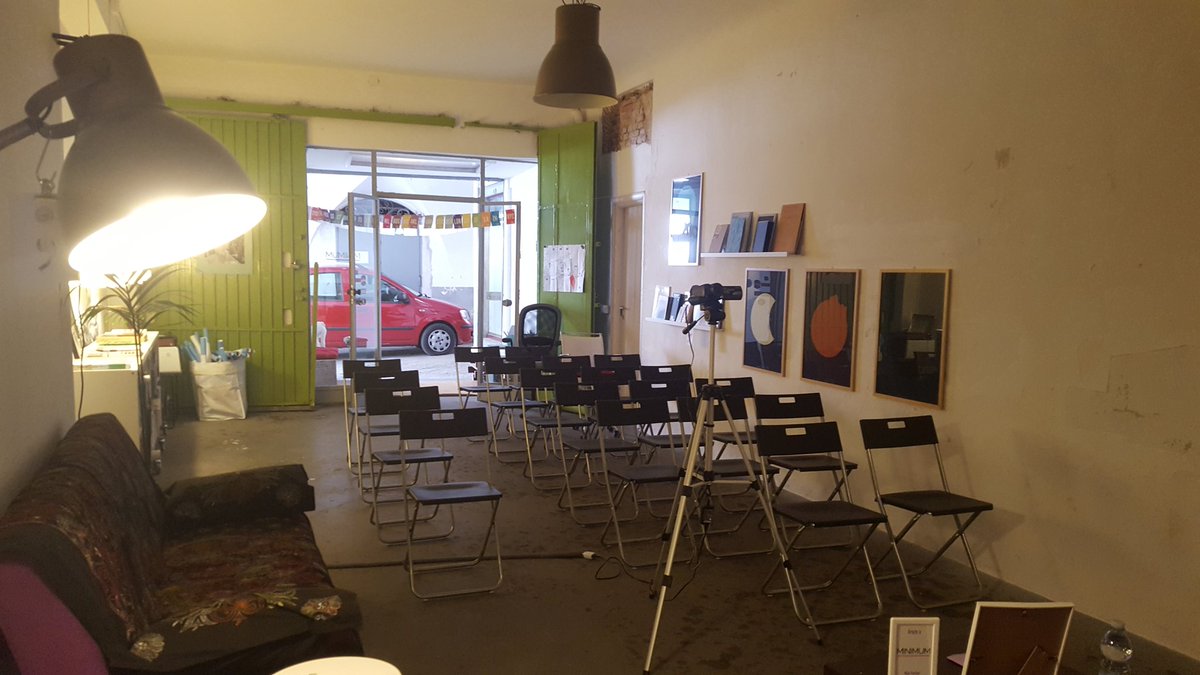 Palermo_CM's tweet photo. Pronti per #CMcraft! Da @minimum_studio con @vulloluca "La voce del corpo" #cmpmo @creativemorning https://t.co/1fq8JyV0as