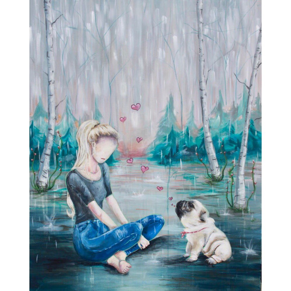 meeks_art's tweet photo. Made for the @MakeAWishMN @MakeAWish for the arts gala. I loved this experience and meeting a very special little lady who wanted a pug. #Minnesota #Minneapolis #arts #painter #paintingknights #acrylicpaintset #acrylic #artist https://t.co/jN1KfNH7L2