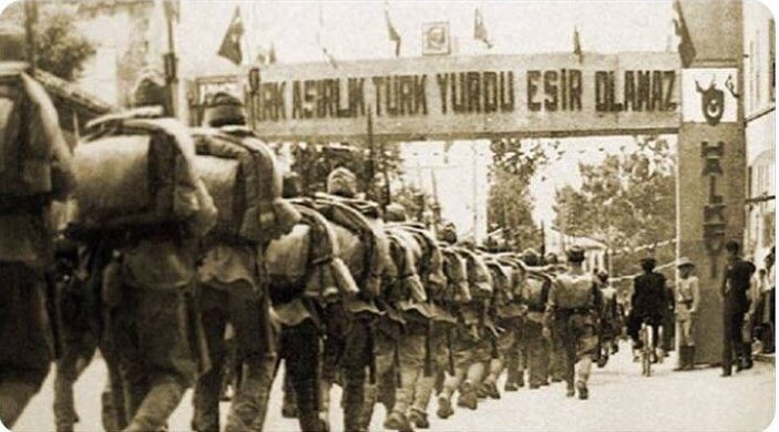 30 Haziran 1939
Hatay’ın Anavatana katılması kutlu olsun! 🇹🇷 
‘’ Kırk asırlık Türk yurdu esir olamaz ‘’