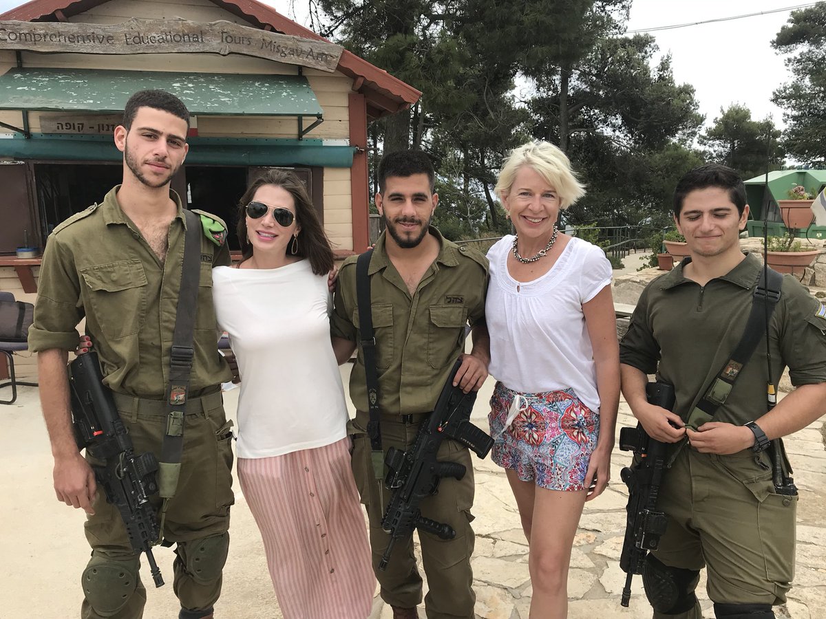 Far-right British troll Katie Hopkins visits Israel, poses with 'proud boys' - Stormfront1200 x 900