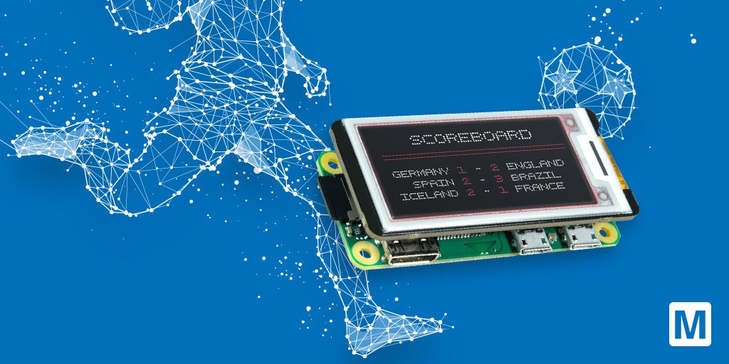 MouserElecEU's tweet photo. LAST DAY to submit your project for our #BuildAScoreboard contest for a chance to #win a #3DPrinter! Deadline: 17:00 CET, Saturday, 30 June 2018 - More info: https://t.co/c2M8z3b51M #DIY #makers #win #contest #engineers https://t.co/OBOSVHZS2v
