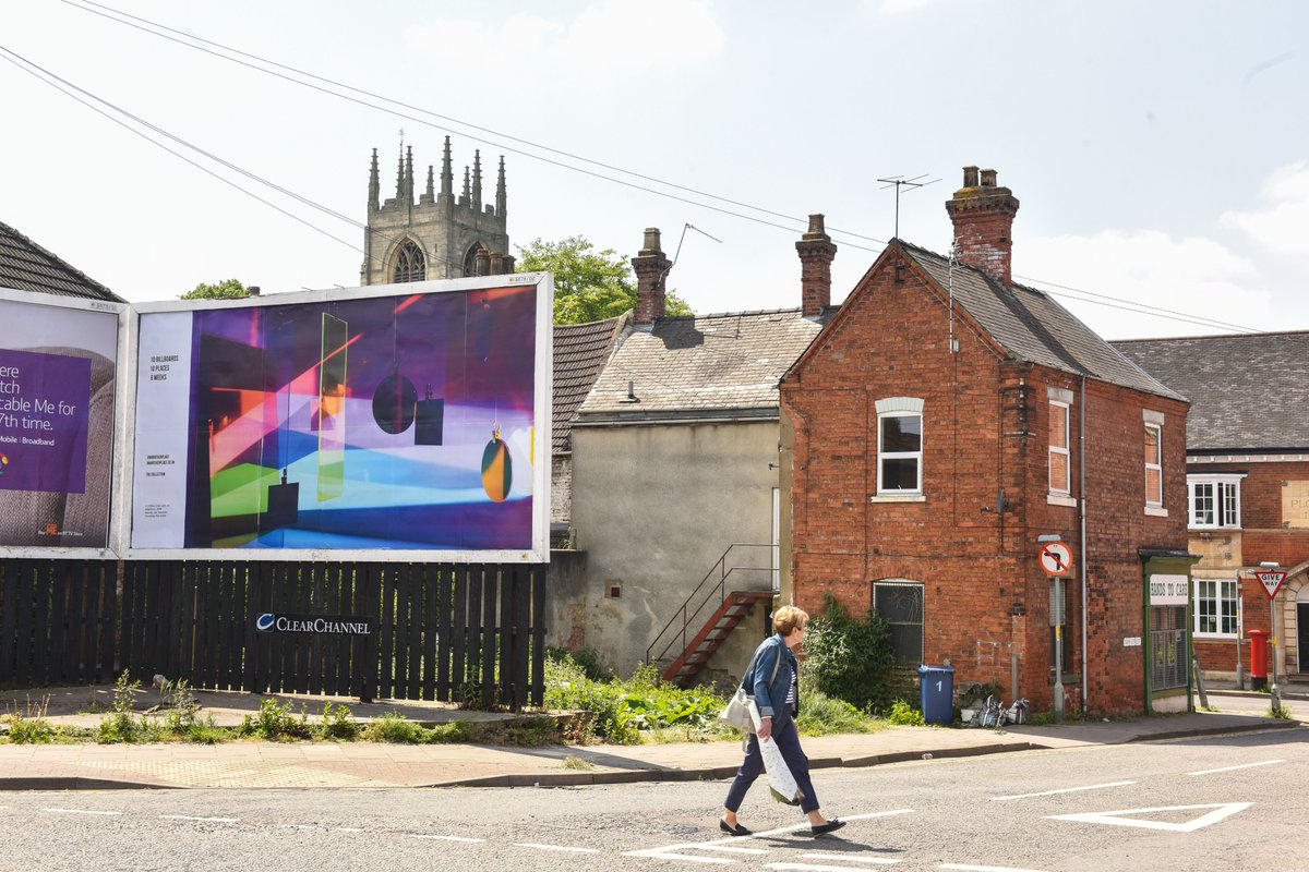 lincmuseumusher's tweet photo. #InAnotherPlace aims to bring art to audiences, in places where normally they would see advertising.
@MandyLJandrell billboard can be seen at North Street/New Street, Gainsborough until tomorrow. Read her interview with @CVAN_EM here - https://t.co/902phj5G6z
#VisualArt https://t.co/gsakwjIwvO
