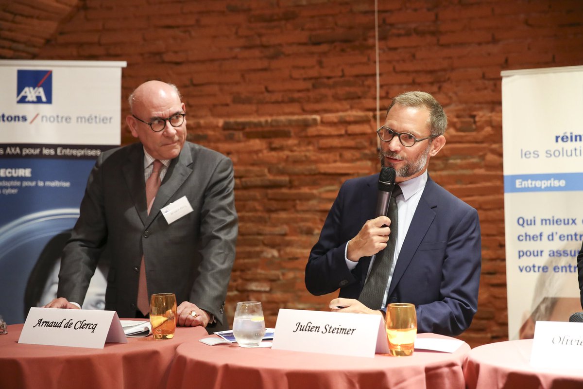 JulienSteimer's tweet photo. Avec Agents #AXA #SudOuest &amp; @ClercqArnaud, mobilisation des #Entrepreneurs du #Wine &amp; #Business #Club @Toulouse contre #CyberAttacks &amp; pour #dataprivacy. 76 % de ETI déclarent avoir subi au moins 1 pb en 2017 #NoTabou #NoPanic #Action !  #CyberSecurity https://t.co/HKBWsrjlZU https://t.co/hmSalow28m