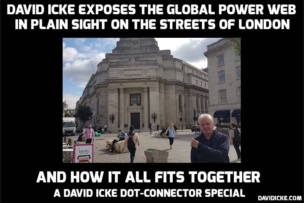 Dot-Connector Special: David Icke's Tour of Hidden Hand London - And The REAL Centres of Power ow.ly/3aw730kJczd
