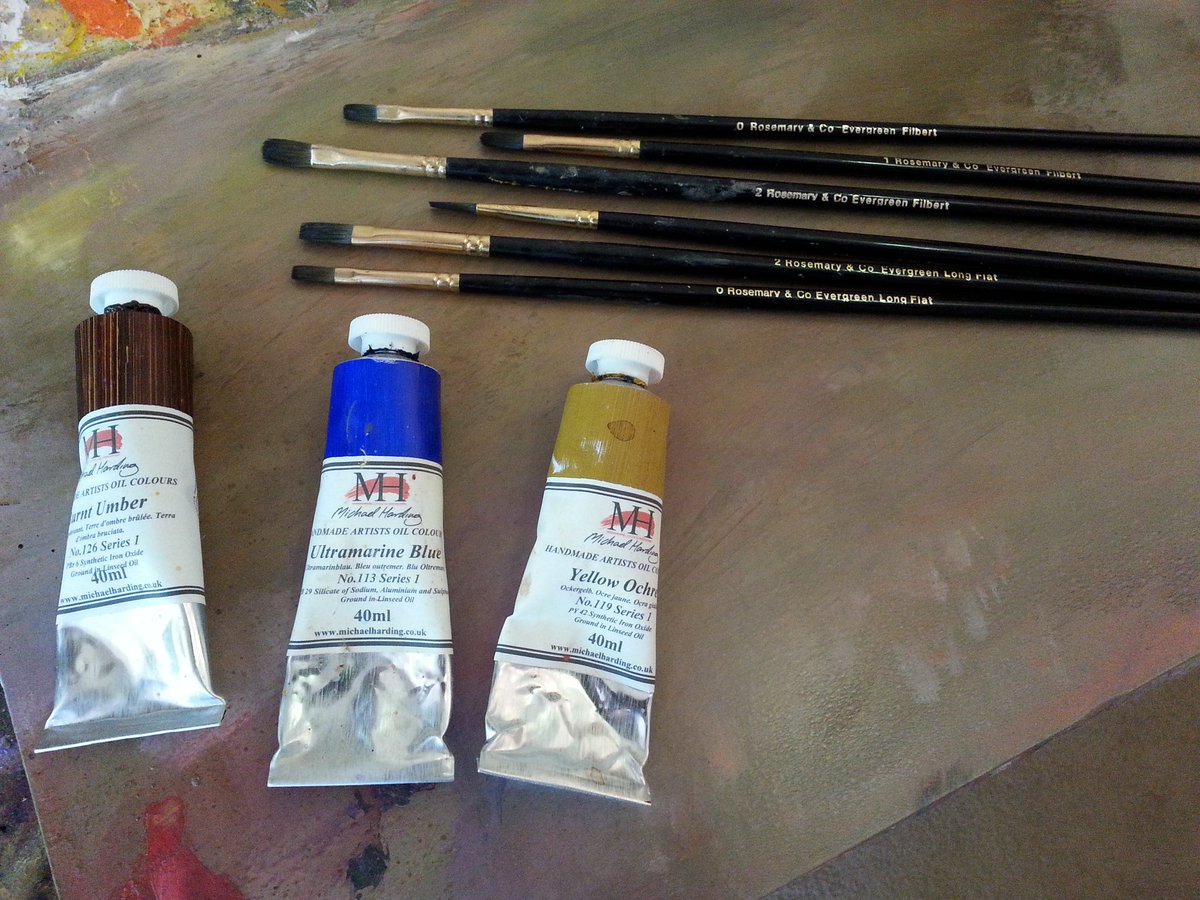 Rosemary and co oil brushes Rosemary and co oil brushes