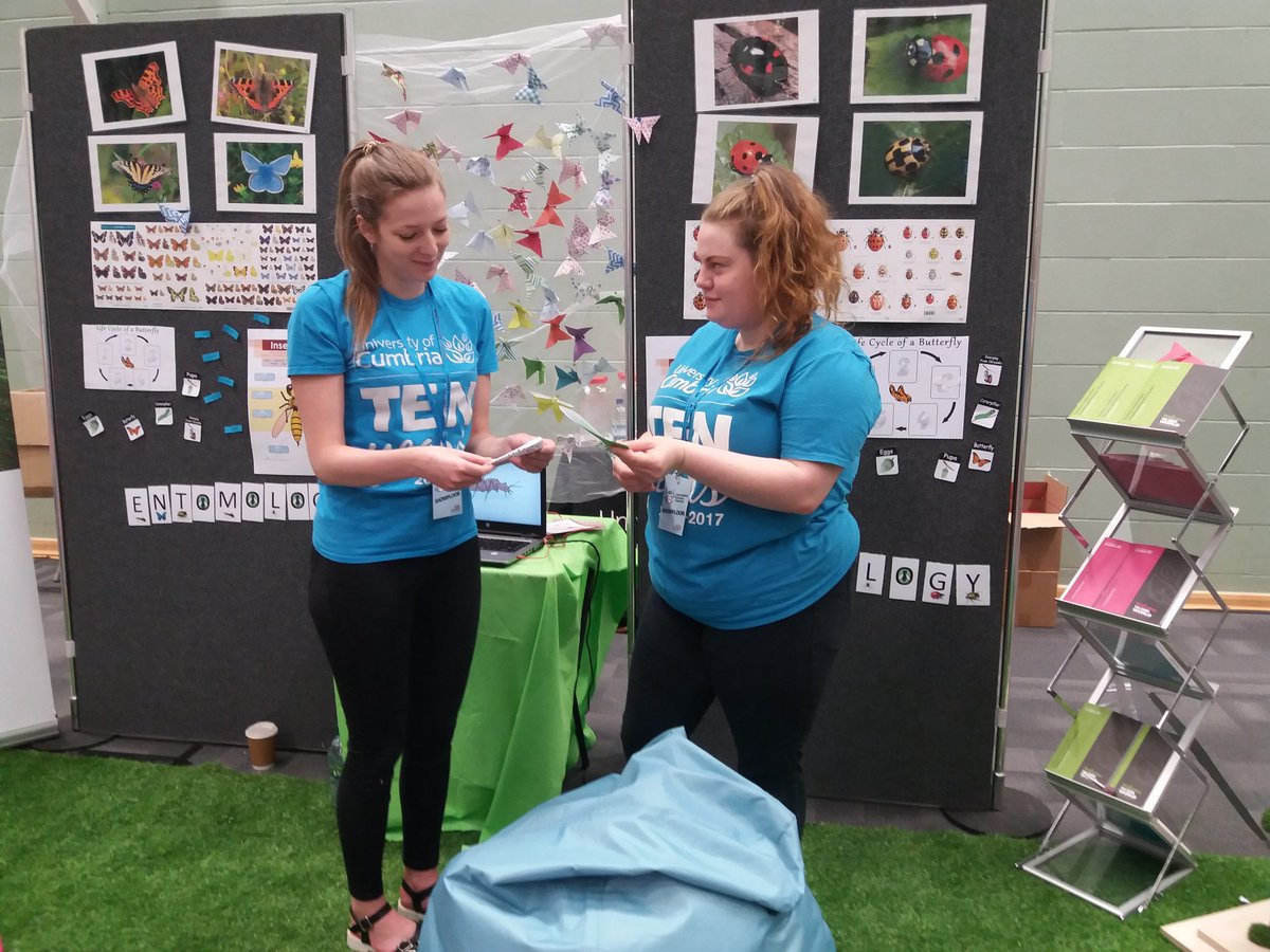 Its was an early start but we are having a great day @lancSiFest talking all things bugs! #entomology #LancSciFest <a href="/CumbriaUni/">University of Cumbria</a> <a href="/CumbriaUniSci/">CumbriaUni Science</a> #community #Science