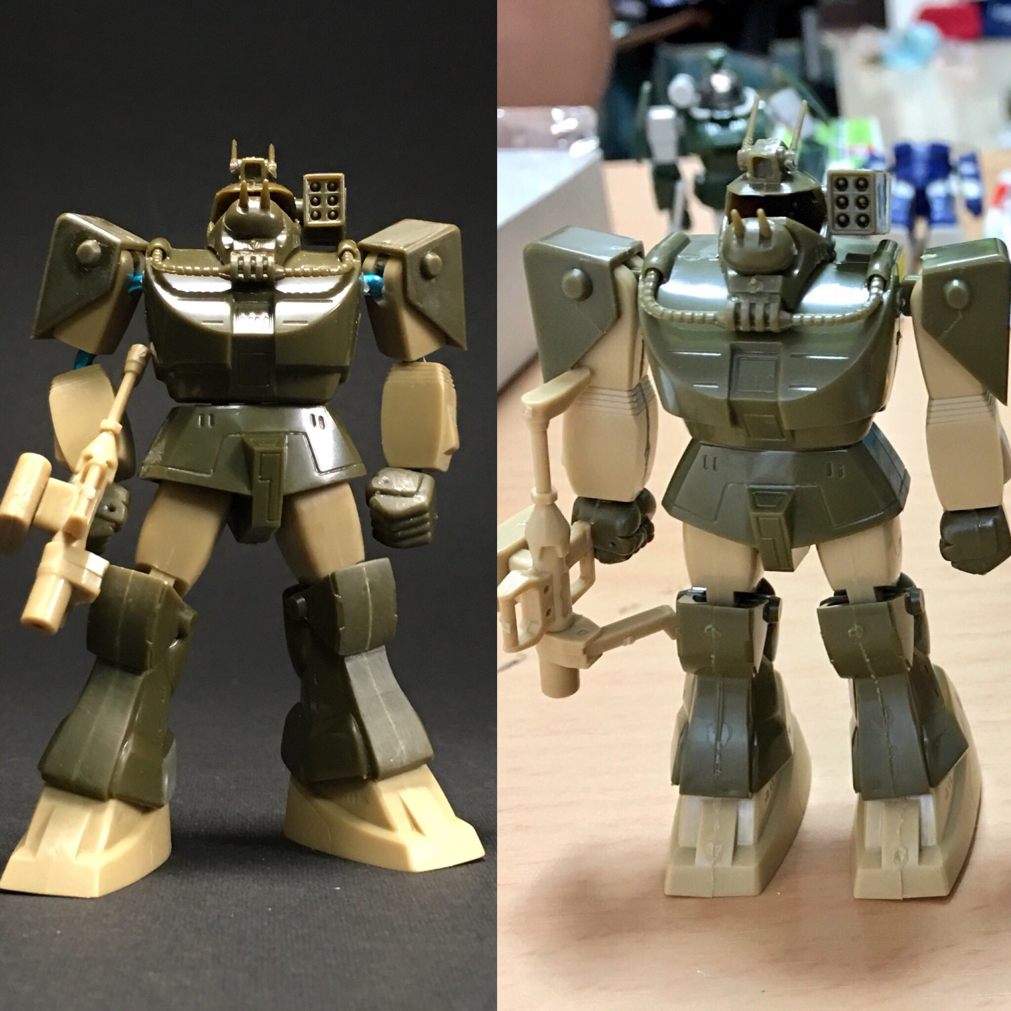 ブロックヘッド Xネブラ対応型 絶版品 1/144 太陽の牙ダグラム