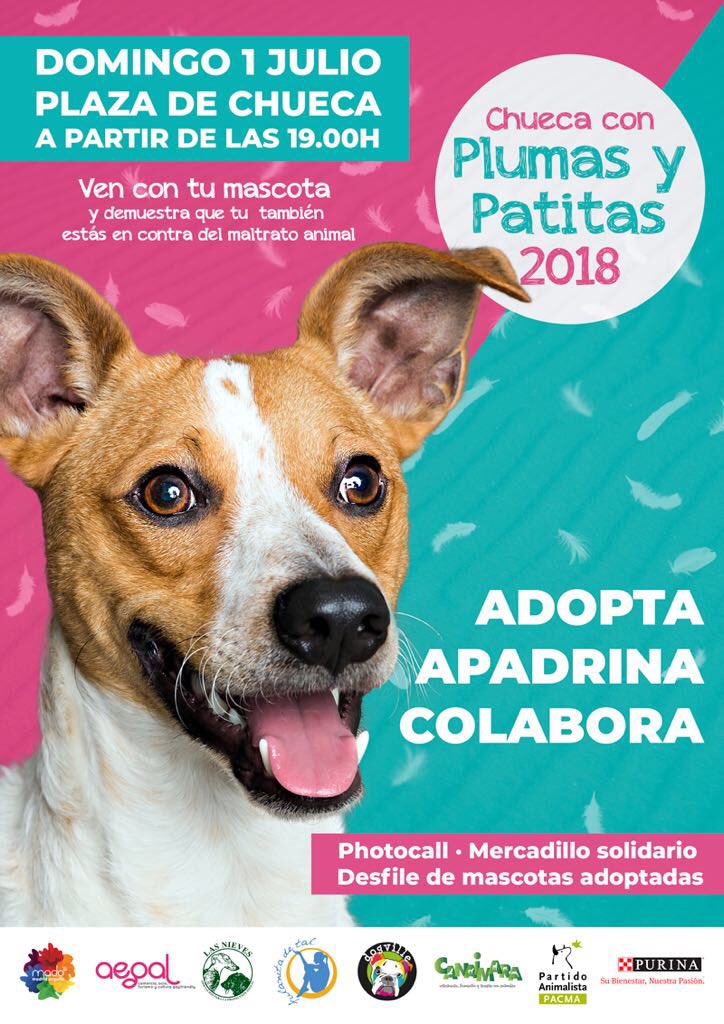 Mañana, la plaza de #Chueca se llena de #Plumas y #Patitas #MadridOrgullo2018 <a href="/MADOrgullo/">MADO Madrid Orgullo</a>