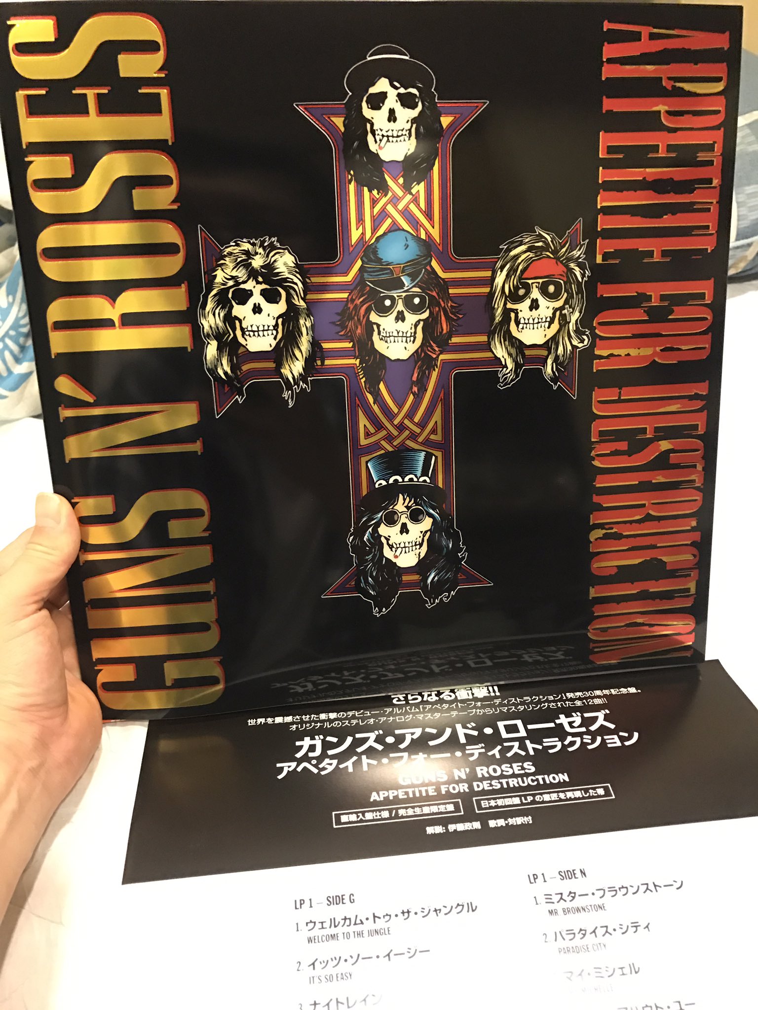 ガンズ・アンド・ローゼズ アペタイト・フォー・ディストラクション