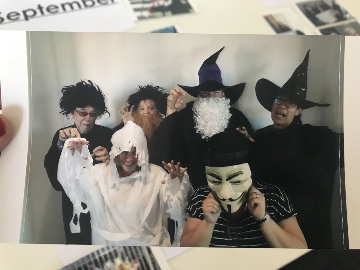 CatrinHopkins's tweet photo. What a week! Volunteering on the Amelia Trust Farm on Monday, dressing-up challenge for @cardiffuni team building on Tuesday, fascinating visit with the @pharmabees yesterday and finished the week with a brilliant ghost walk @StFagans_Museum @CardiffGhosts 🐑🐝👻 #PHEWweek https://t.co/8qxUcjfM7E