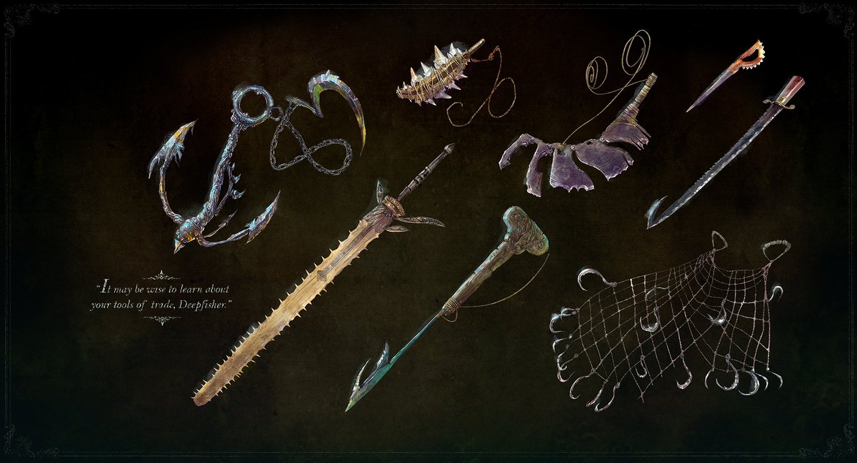 Tea_Tobs's tweet photo. #Bloodborne #gamedev #gamedevelopment #gameart #DarkSouls #DarkFantasy #oceanborne #concept #digitalpainting #gamedesign https://t.co/wDu4zLxN3w
